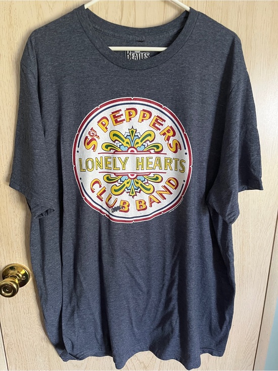 The Beatles Other - The Beatles Sgt Peppers Lonely Hearts Band T-shirt 2X